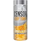 NDS Nutrition Censor - Fat Loss And Body Toner With CLA, Fish Oil, Safflower And Omega 3-6-9 Blend - Dietary Supplement For Improved Energy, Metabolism And Health - 180 Softgels