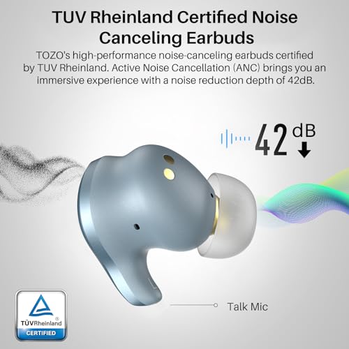 Tozo X1002 Golden X1 Wireless Earbuds Balanced Armature Driver And Hybrid Dynamic Driver thumb #2