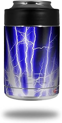 Lightning – Etiqueta autoadhesiva piel envolver Fits Yeti Rambler colster y rtic puede de estilo (Cooler no incluidas), color azul
