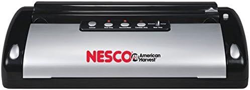 Nesco Vs-02 Vacuum Sealer (130-Watt; Black & Silver)