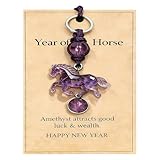 Símbolo de la suerte acrílico 2026 para decoración del hogar y la oficina, fuerza y nuevo comienzo, idea de regalo para el año del caballo