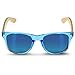 Navaris Gafas de sol UV400 - Gafas de madera para hombre y...