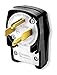 4 Wire Industrial Angle Straight Blade Plug 125/250VAC 30A
