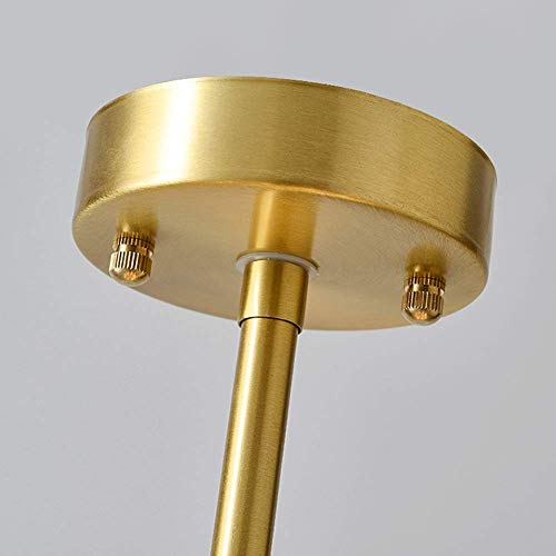 Plafonnier globe de verre pour illuminer une cuisine conviviale - 7