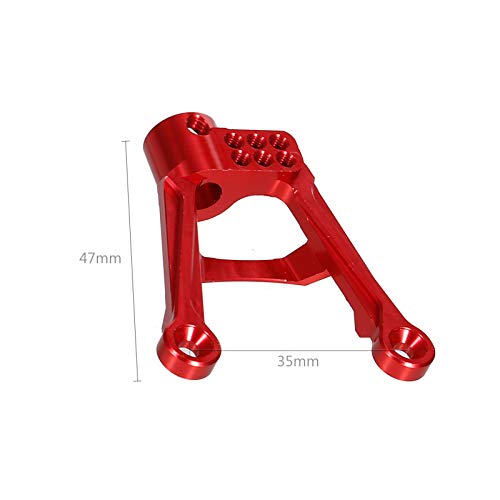 OWSOO 4 PCS de metal dianteiro traseiro amortecedor de torres de montagem para 1/10 RC rastreador co