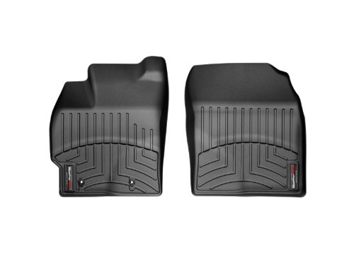 WeatherTech Custom Fit FloorLiners for Toyota Prius - 1st Row (442561), Black