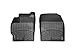 WeatherTech Custom Fit Front FloorLiner for Toyota Prius (Black)