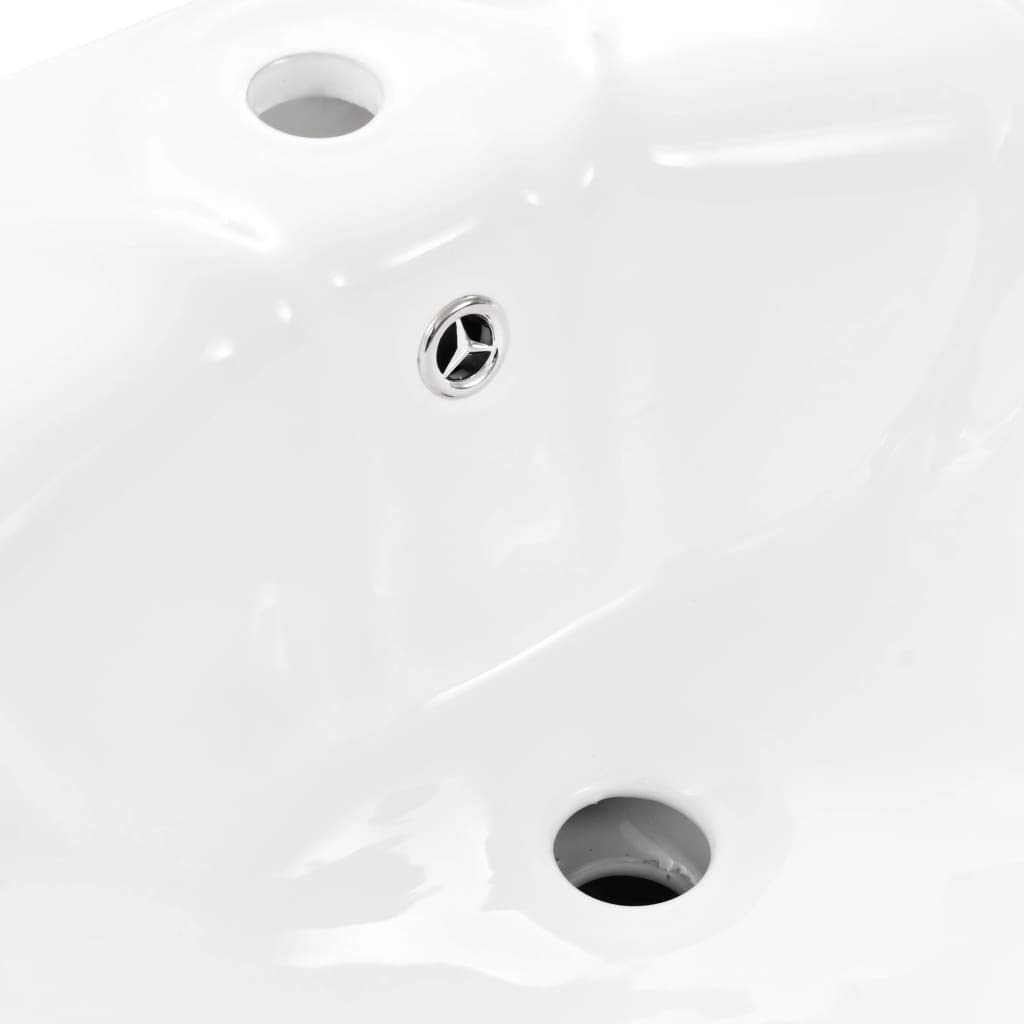 ShGaxin Lavandino a Colonna in Ceramica Bianca 580x510x200 mm,Lavandino,Lavandino Bagno,Lavandini Bagno,Articoli idraulici-143005