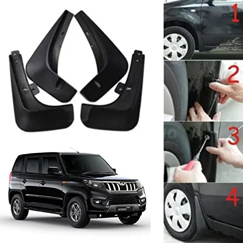 Oshotto Mud Flap (O.E.M Type) Compatible with Bolero NEO 2022 Onwards (Set of 4pc) Amazon.in