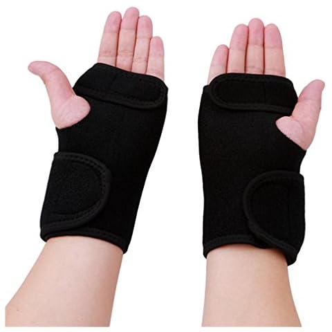 TraveT 1pc Wrist Splint Support Hand Palm Brace Removable Adjustable Wrist for Outdoor Sports Cover
