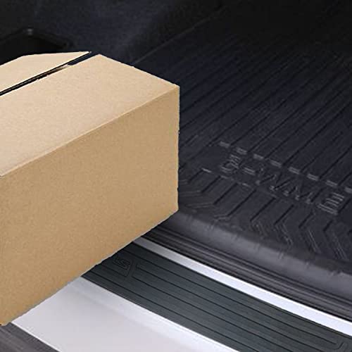 Miytsya Rear Bumper Protector Guard Trunk Rubber Protection Strip Rubber Scratch-Resistant Trunk Door Entry Guards Car Accessory For Suv/Cars, Universalfull With Full 3M Tape 41.5"*3.6" (Black) #TOP5