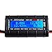 Power Analyzer - JZCreater Watt Meter Power Analyzer, High Precision RC with Digital LCD Screen for voltage (V) current (A) Power (W) Charge(Ah) and Energy (Wh) Measurement 130Amps
