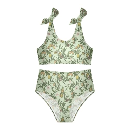 KLL Girls Swimsuit Bikini Set Cute Beach Sport Bathing Suit with Adjustable Strap3