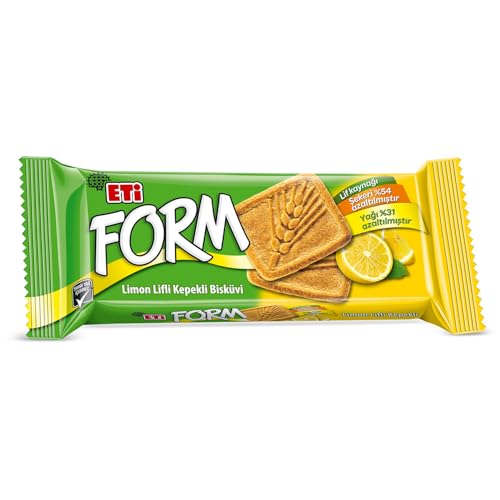 Eti Form Limon Lifli Kepekli Bisküvi 50 g x 24 Adet