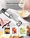 1000W Powerful Immersion Blender Handheld, 2025 New Update Hand Blender with 25-Speed and Heavy-Duty Copper Motor (Silver)