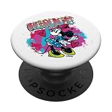 Minnie Mouse - Graffiti Street Art Hearts PopSockets Adhesive PopGrip