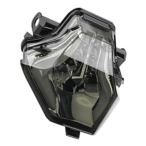 Yctze Luz traseira, luz traseira LED de seta para motocicleta para Yamaha MT-07 FZ-07 YZF-R3 YZF-R25