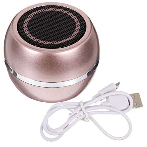 LABRIMP Loudspeaker Box with Aux Input Portable Plug Speaker for Smartphones Tablets and Computers Compact Design High Fidelity Sound USB Rechargeable