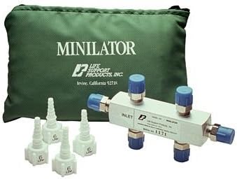 Life Support Products L419-050 Minilator 0-15LPM 5 Diss Check Valve