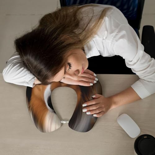 Almohada U espuma viscoelástica 30 cm x 25 cm cervical miniatura 7