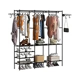 Bluelander Closet Armable para Ropa, Perchero, Closet Organizador, Ropero Armable Organizador 173 *...