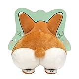 Quietschspielzeug für Hunde - Niedliches Pupsgeräusch-Spiel - Interaktives lustiges Po-Design Plüsch-Beißspielzeug | für kleine, mittlere und große Hunde, Welpen, Kätzchen, Zuhause, Reisen, Käfig