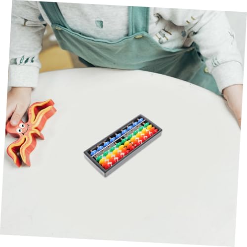 COOLHIYA Colorful Plastic Abacus with 5 Beads Each for Math Learning and Mental Arithmetic Training Precision Engineered Educational Counting Tool for Classroom and Home Use - Thumbnail 7