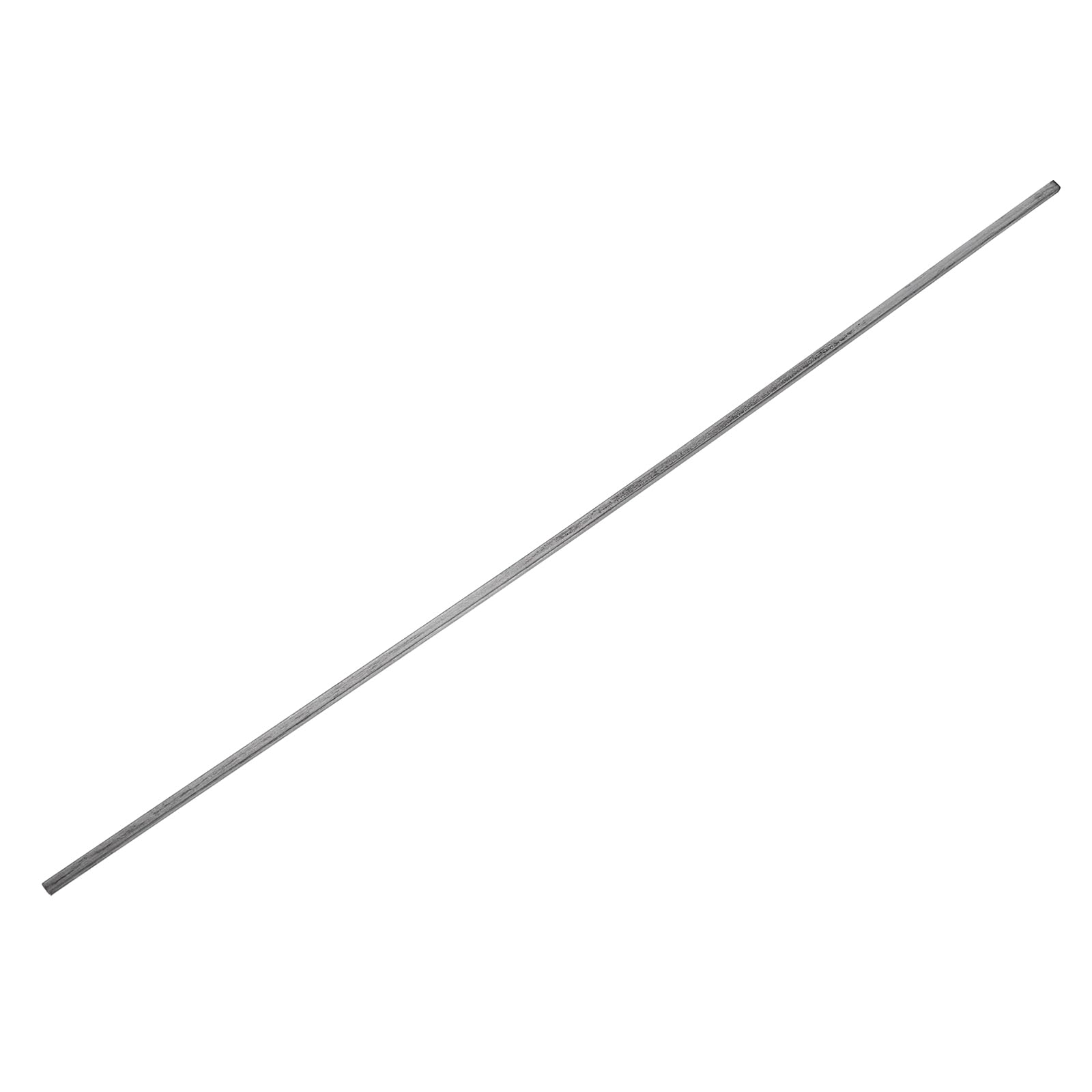 sourcing map Barra quadrata in acciaio A36 3mm x 3mm x 305mm chiave di precisione per chiavistelli