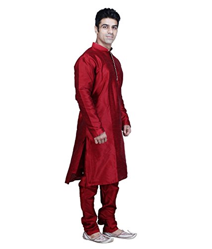 Image of Royal Kurta Men's Silk Blend Kurta Pyjama Set