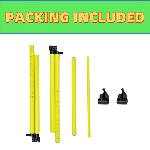 image for CTYYPYUYU Adjustable Height Hurdles Training Equipment, 3Pcs Practice 