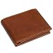 Produktbild ROYALZ 'Detroit' Geldbörse Herren Leder RFID-Schutz Geldbeutel kompaktes Portemonnaie Querformat Männer Brieftasche im Vintage Design, Farbe:Texas Braun
