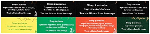 Bigelow Tea Variety Pack 8 Flavor Assortment 64-Count Boxes (Pack Of 6) Caffeinated Individual Green And Black Tea Bags, For Hot Tea Or Iced Tea, Drink Plain Or Sweetened With Honey Or Sugar #TOP6