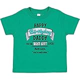 inktastic Happy Birthday, Daddy- Best Baby T-Shirt 18 Months Kelly Green 35a2e