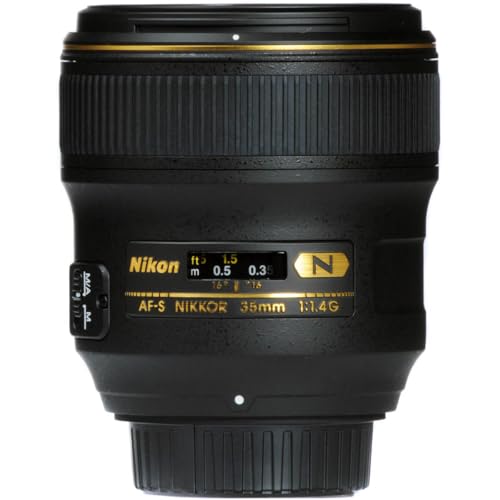 Objectif Grand Angle Nikon AF-S 35mm f/1.4 G – Monture Nikon DX/FX - vue 4