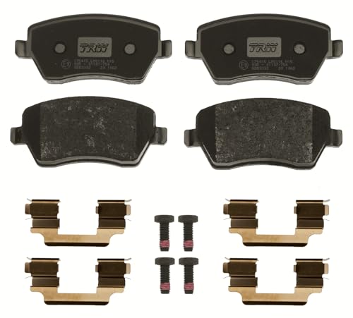 Trw Gdb3332 Plaquettes De Frein Kit De 4 Pour Renault Clio Iv (Bh_) 2012 - Essieu Avant Et Autres Véhicules