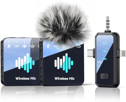 Image of MENERESAS Wireless Microphone for iPhone