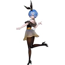Zhongkaihua Re0 Rem Figure Bunny Dress Ver 25cm PVC Remu Anime Girl Model Statue Christmas Collectible Birthday Gift for Fans Desktop Display Model