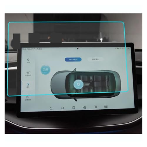 Éviter les rayures sur l'écran BYD : Protection verre trempé GPS Qin EV 2023 12,8"