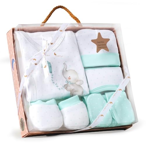 Interbaby Coffret cadeau pour bébé: ensemble 5 pièces,...