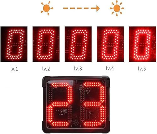 Temporizador digital electrónico para baloncesto miniatura 7
