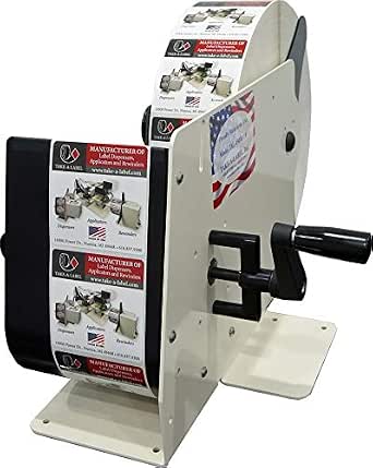 Take-a-Label TAL-5 M - Dispensador De Etiquetas Manual, Fácil De Usar - Para Rollos De Hasta 5" De Ancho