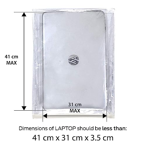 Waterproof Dust Cover for 17 inch Laptop, Dust-Scratch Proof PVC Bag