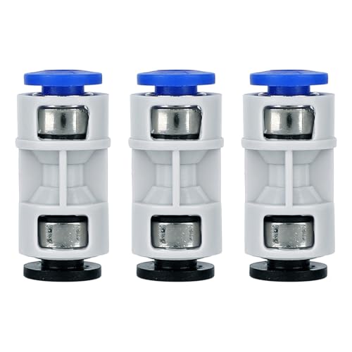 Bambu Lab A1 A1 Mini P1P P1S P2S X1 X1C X1E H2D H2S�A3D�v�����^�[�t�B�[�h�`���[�u�A�_�v�^�[�A�v���X�`�b�N�����t�B�������g�K�C�h�A�N�Z�T���[����уp�[�c�ƌ݊����̂���PTFE�`���[�u�R�l�N�^�[3��