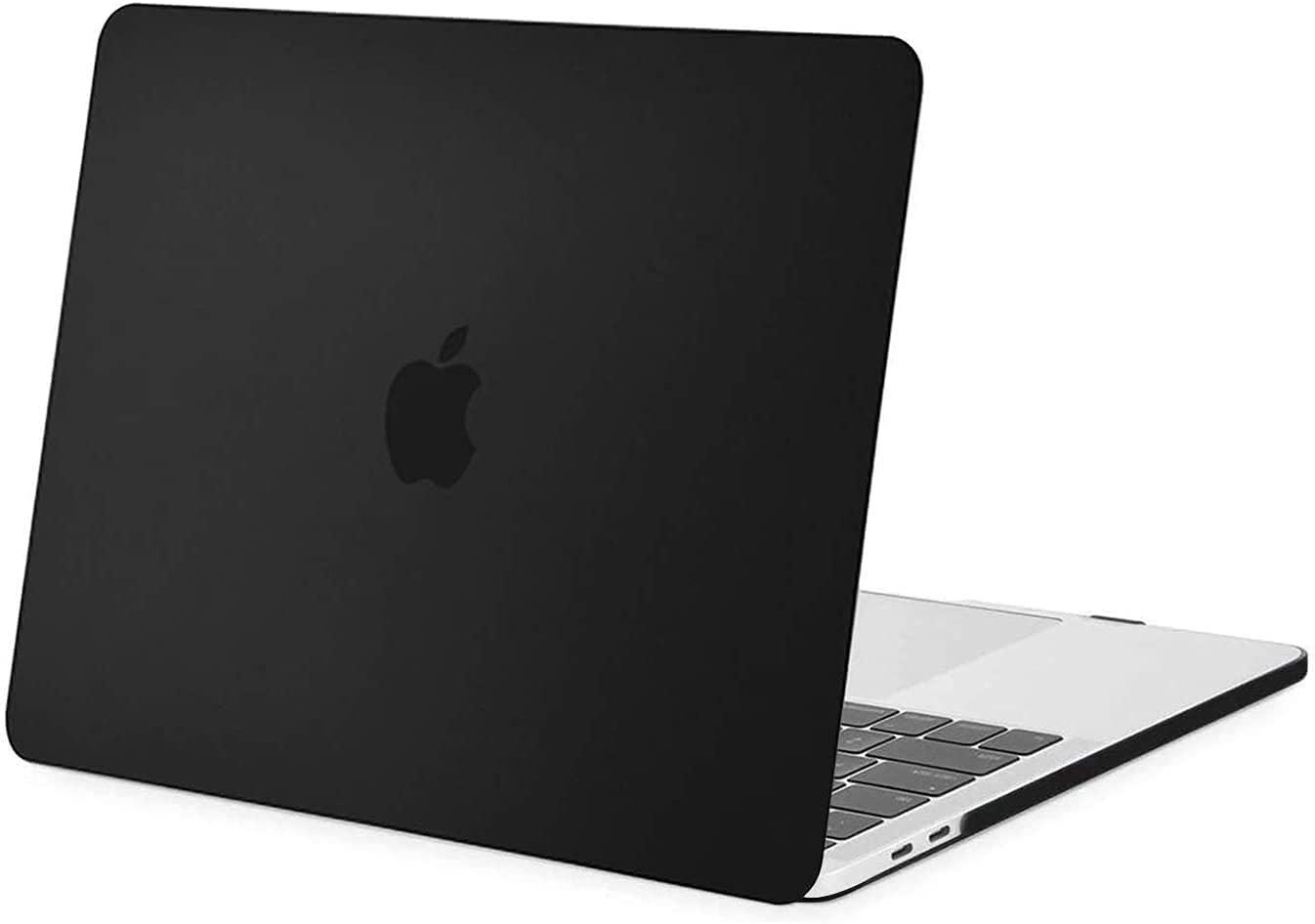 ETROON Plastic Hard Shell Case Cover Compatible with MacBook Air 13 inch Case (A1369 & A1466, Older Version 2010-2017 Release) (Black)