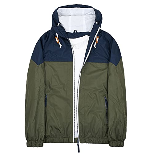 Image of MADHERO Mens Windbreaker Jacket Lightweight 90s Retro Wind Breakers