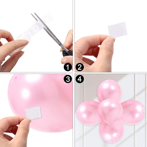 image for UPINS 1500 Pcs Point Dots Balloon Glue Removable Adhesive Point Tape, 