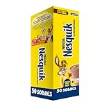Nesquik cacao soluble instantáneo - 1 paquete x 50 sobres de 13,5 g - Total: 675 g