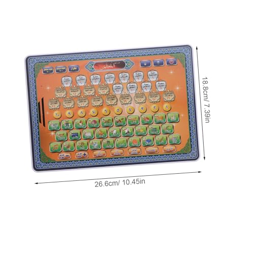 Tablette éducative arabe avec prononciation sonore et touches interactives