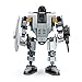 MyBuild Mecha Frame 5 Mech Suit Building Toys Gray Mech Building Bricks Base Defender MF05-A01