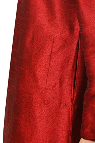 Image of Royal Kurta Men's Cotton Silk Dhoti Kurta (White)
